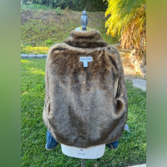 Vintage Marvin Richards Denim Jacket with Faux Fur - Picture 5 of 8